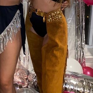 Vintage Katherine Baumann Suede Chaps